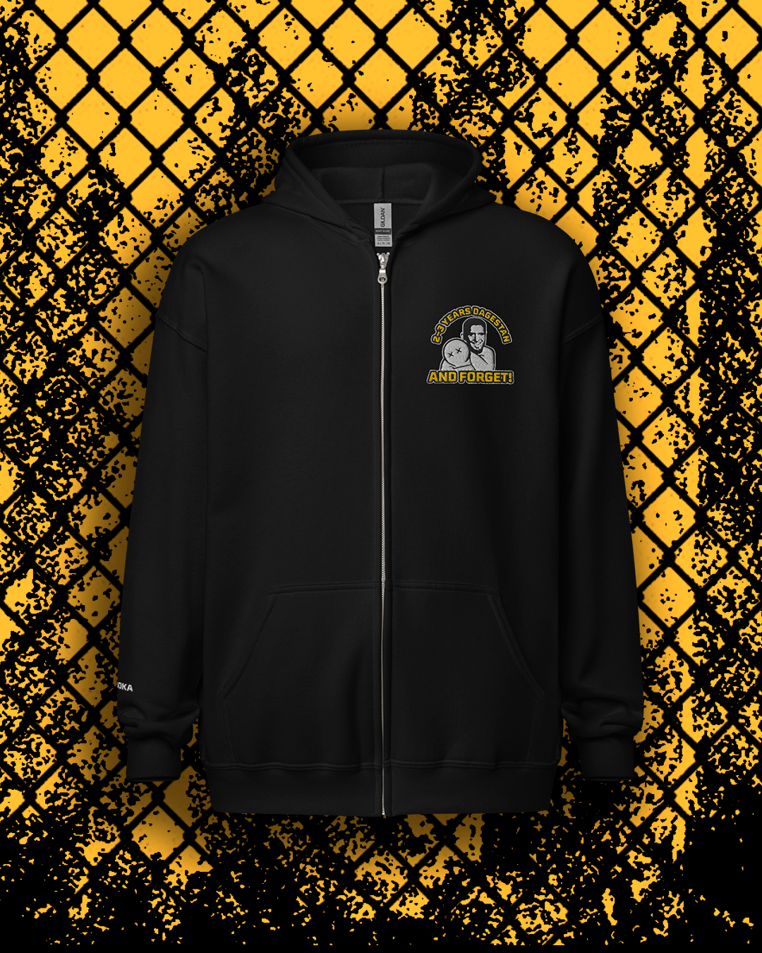 2-3 YEARS DAGESTAN AND FORGET! Embroided Zip-Hoodie