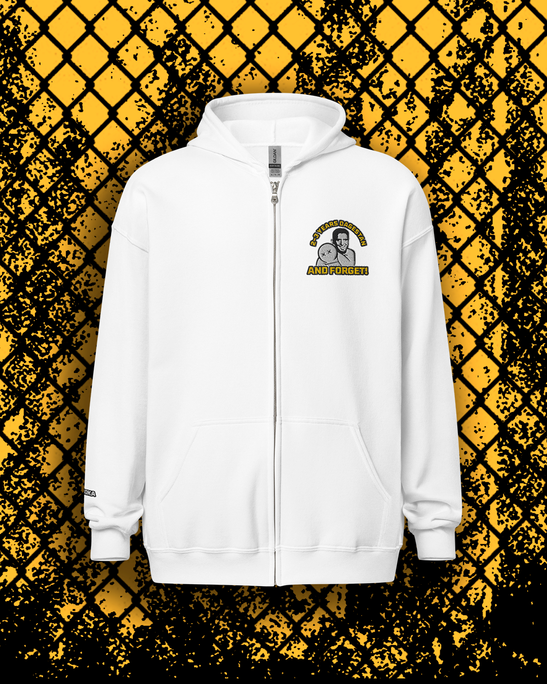 2-3 YEARS DAGESTAN AND FORGET! Embroided Zip-Hoodie